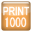 Печать 1000